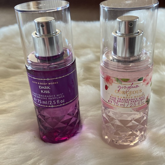 Bath & Body Worke Dark kiss & gingham gorgeous mini body spray set - Picture 2 of 4